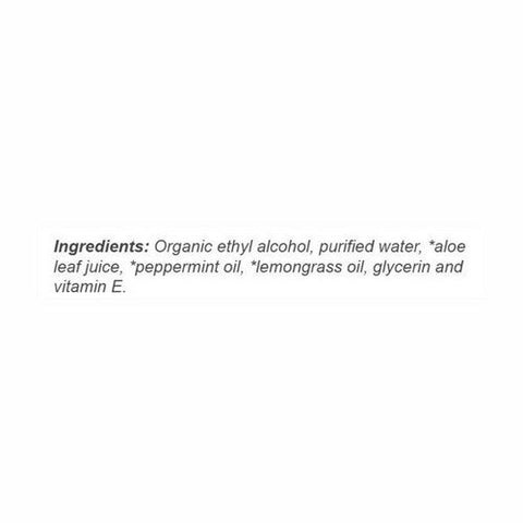 Brittaine's Thyme, Organic Hand Sanitizer, Lemongrass & Peppermint 2 Oz