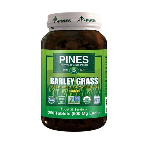 Pines Wheat Grass, Barley Grass, 250 Tabs