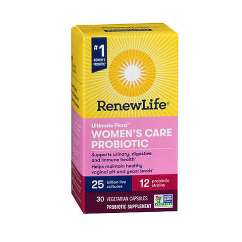 Renew Life, Women'S Care Probiotic Vegetarian Capsules, 30  Veg Caps Renew Life