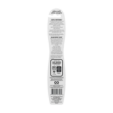 Tom's Of Maine, Gentle Charcoal Ultra Soft Toothbrush, 1 Count Tom's Of Maine