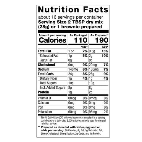 Pamela's Products, Gluten Free Brownie Mix Chocolate, 16 Oz(Case Of 6) Pamela's Products