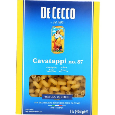 De Cecco, معكرونة كافاتابي، 16 أونصة (علبة بها 12)