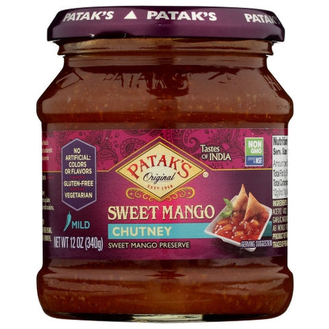 Patak's, صلصة المانجو الحلوة، 12 أونصة (علبة بها 6)