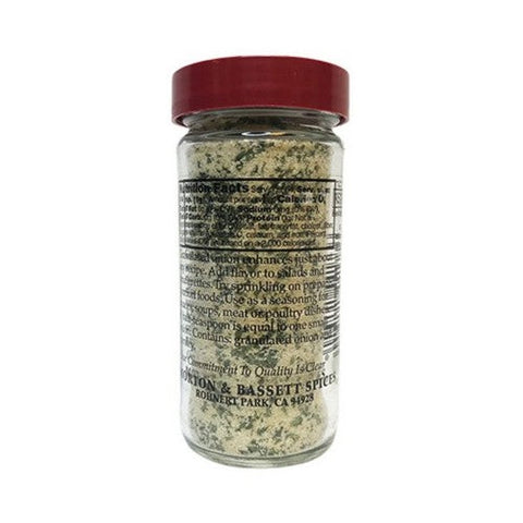 Morton & Bassett, Onion Granulated, 2.3 Oz(Case Of 3)