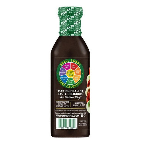 Walden Farms, Balsamic Vinaigrette Dressing, 12 Oz(Case Of 6) Walden Farms