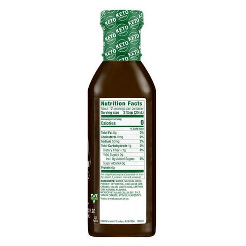 Walden Farms, Chocolate Syrup, 12 Oz(Case Of 6)