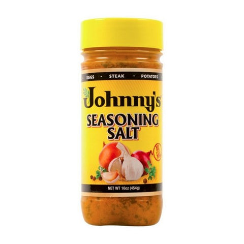 Johnnys Fine Foods, Ssnng Salt, 16 Oz(Case Of 12)