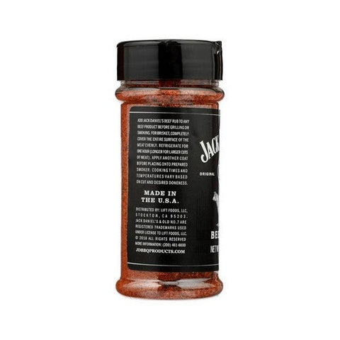 Jack Daniels, Seasoning Rub Barbeque Beef, 5 Oz(Case Of 6) Jack Daniels
