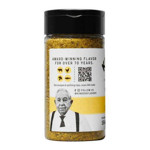 Kinders, Rub Buttery Steak House, 5.5 Oz(Case Of 6) Kinders