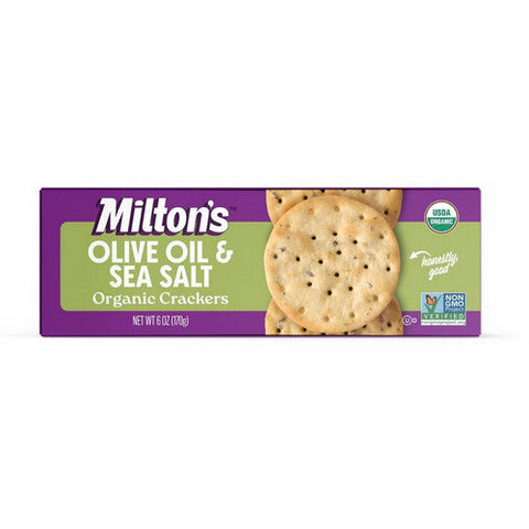Milton's, Miltons Baked Crackers, 6 Oz(Case Of 8)