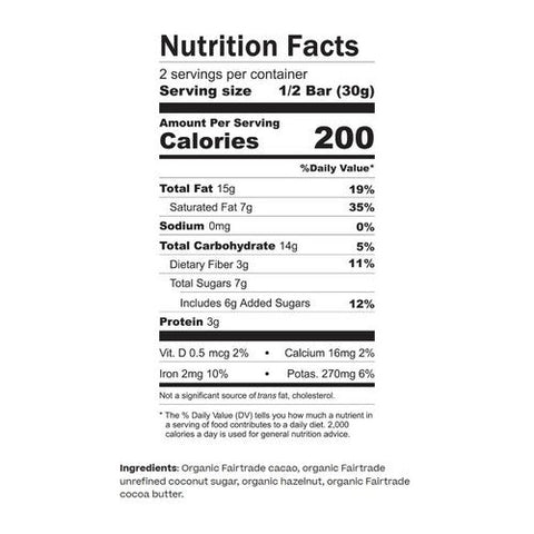 Hu, Choc Hazelnut Butter Bar, 2.1 Oz(Case Of 12) Hu