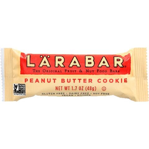 Larabar, Bar Pnut Bttr Ckie، 1.7 أونصة (علبة بها 16 قطعة)