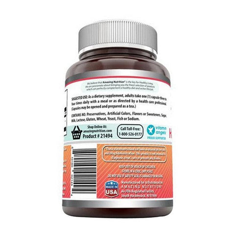 Amazing Nutrition, Amazing Formulas Hawthorn Berries, 565 mg, 120 Caps Amazing Nutrition