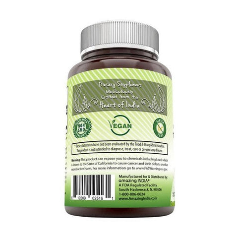 Amazing Nutrition, Amazing India Ashwagandha Extract, 500 mg, 120 Veg Caps Amazing Nutrition