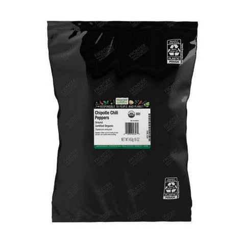 Frontier Coop, Organic Ground Chipotle Chili Peppers, 16 Oz