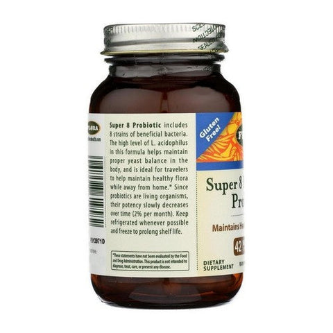 Flora, Udo'S Choice Super 8 Hi-Potency Probiotic, 42 Billion Cells, 30 Caps Flora