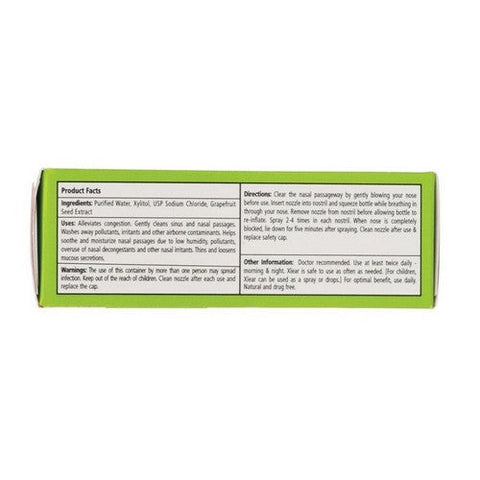 Xlear Inc, Natural Saline Nasal Spray, Spr Spray, 0.75 Oz Xlear Inc
