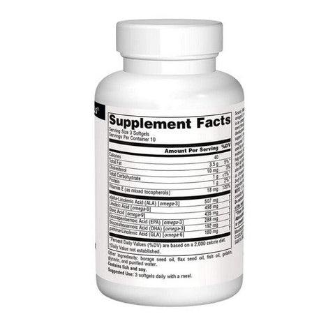 Source Naturals, Complete Essential Fatty Acids, 30 Softgel Source Naturals