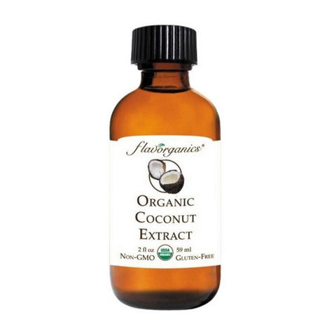 Flavorganics, Organic coconut Extract, 2 Oz Flavorganics