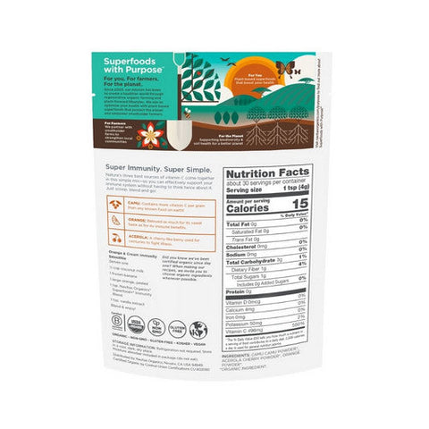 Navitas Organics, Organic Superfood Immunity Blend, 4.2 Oz