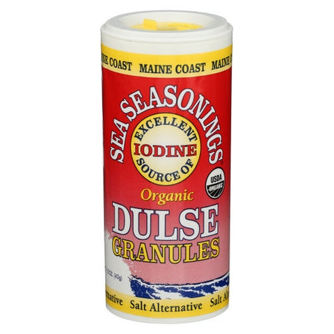 Maine Coast Sea Vegetables, Sea Seasonings Organic Dulse Granules, 1.5 Oz