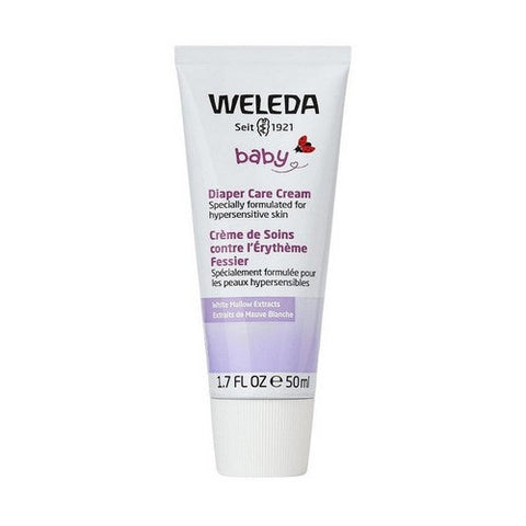 Weleda, White Mallow Diaper Care Cream, 1.7 Fl Oz Weleda
