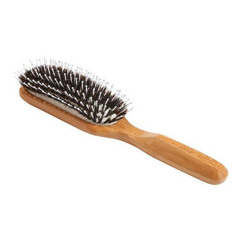 Bass Brushes, Professional Style Hair Brush With Wild Boar Bristles, White Nylon 1 Count