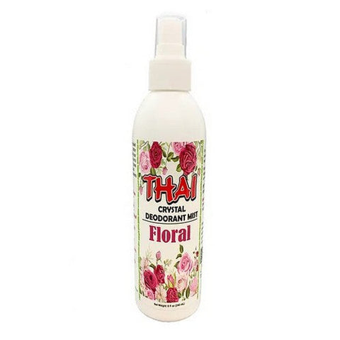 Thai Deodorant Stone, Thai Deodorant Mist Floral, 8 Oz