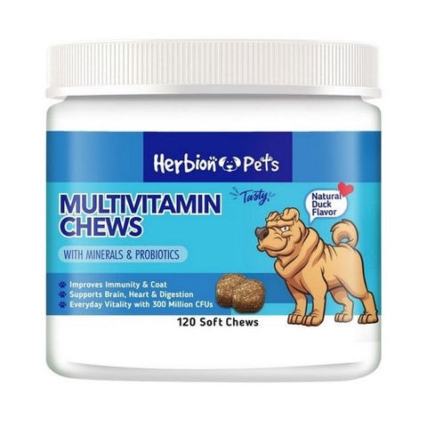 Herbion Naturals, Multivitamin Dog Chews, 120 Chews