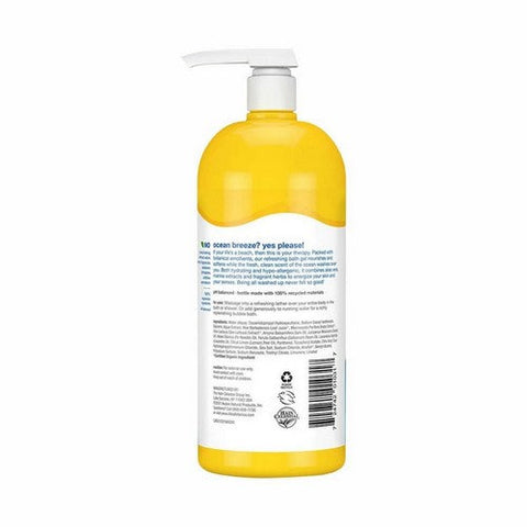 Alba Botanica, Very Emollient Bath & Shower Gel Ocean Surf, 32 Oz