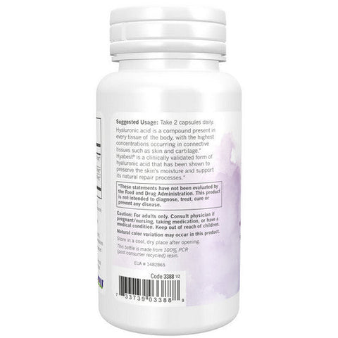 Now Foods, Hydration Rescue (Hyaluronic Acid), 60 Vegcaps Now Foods