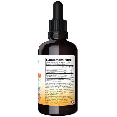 Now Foods, Kids Liquid Echinacea, 2 Oz Now Foods