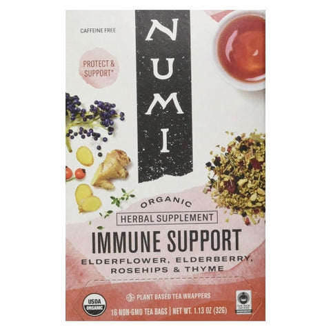 Numi Tea, Immune Support Tea, 16 Bags Numi Tea