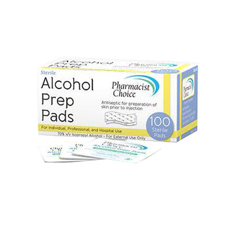 Simple Diagnostics, Alcohol Prep Pads, 100 Count