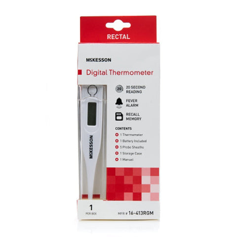 McKesson, Digital Thermometer, Box Of 12