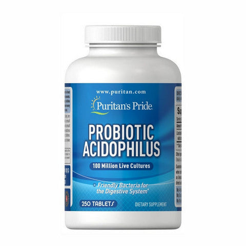 Puritan's Pride, Probiotic Acidophilus, 250 Tablets Puritan's Pride