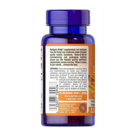 Puritan's Pride, Lutein with Zeaxanthin, 40 Mg, 120 Softgels Puritan's Pride
