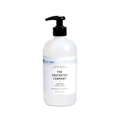 The Unscented Company, Liquid Hand Soap Plastic Bottle, 16.9 Oz