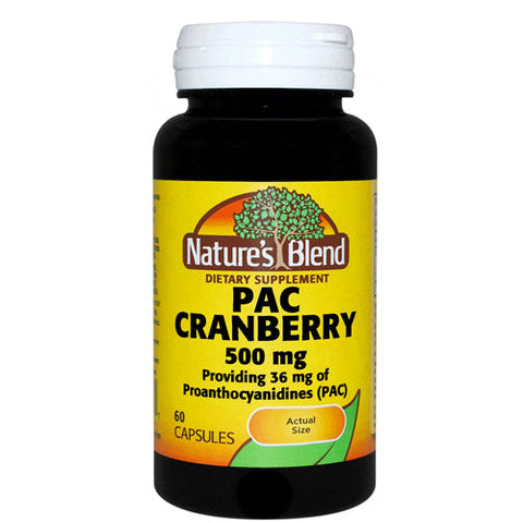 Nature's Blend, PAC Cranberry, 60 Count Nature's Blend