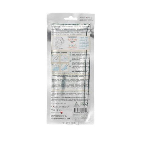 Earth Therapeutics, Thermal Moisturizing Foot Mask, 1 Pair