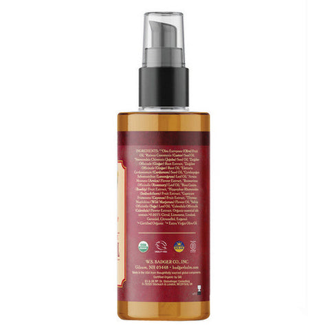 Badger Balm, Ginger Deep Tissue Massage Oil, 113 Grams