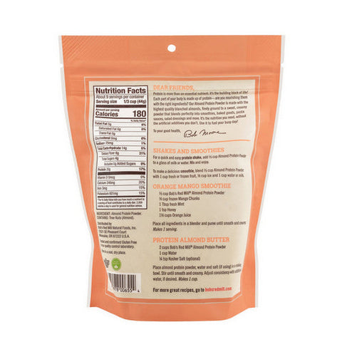 Bobs Red Mill, Almond Protein Powder Gluten Free, 14 Oz