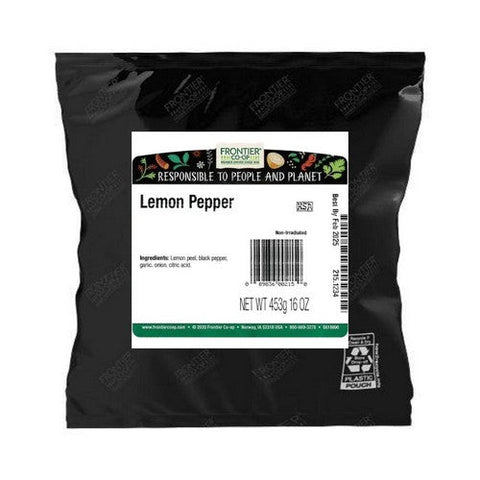 Frontier Coop, Lemon Pepper Seasoning, 1 Lb