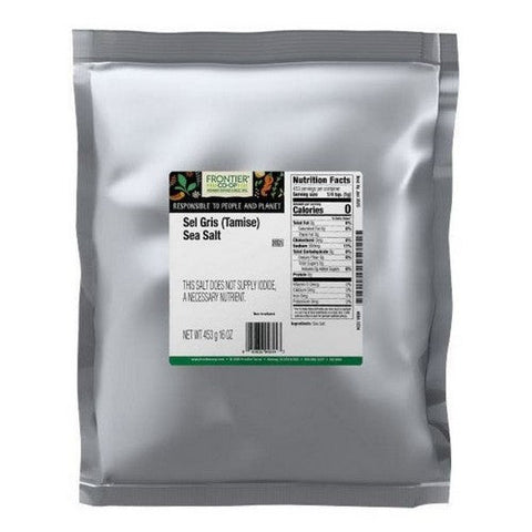 Frontier Coop, Sel Gris (Tamise) Sea Salt, 1 Lb