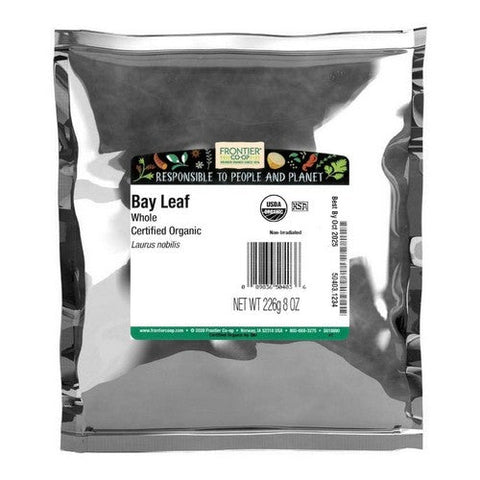 Frontier Coop, Organic Bay Leaf Whole, 8 Oz