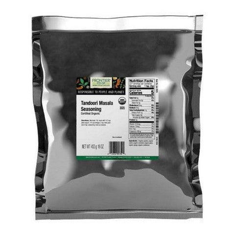 Frontier Coop, Organic Tandoori Masala Seasoning, 1 Lb