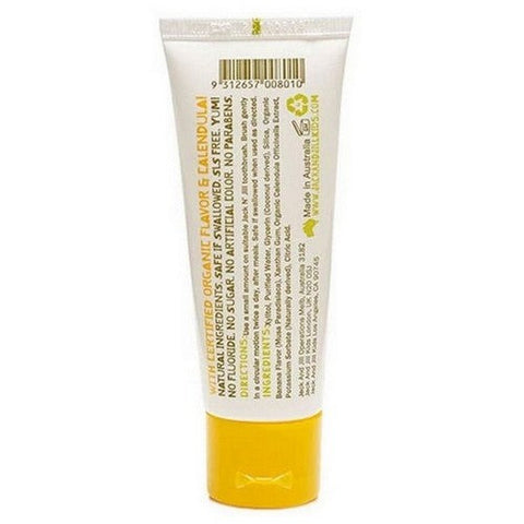 Jack N' Jill, Kids Banana Organic Calendula Toothpaste, 1.76 Oz