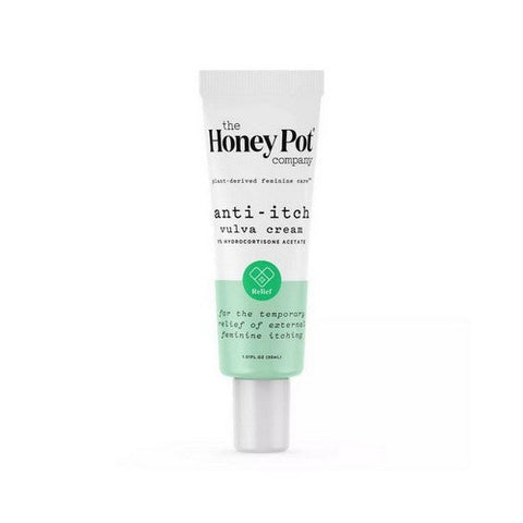 The Honey Pot, Feminine Anti-Itch Cream With 1% Hydrocortisone, 1 Oz