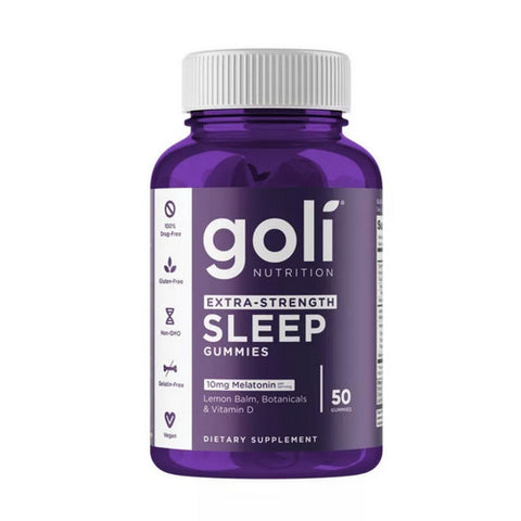 Extra Strength Dreamy Vegan Sleep Vitamin Gummies 50 Count by Goli Nutrition