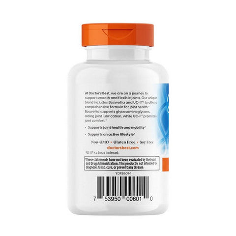 Doctors Best, Boswellia With UC II, 60 Veggie Caps Doctors Best